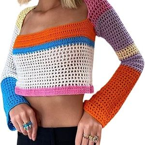 CROCHET CROP TOP